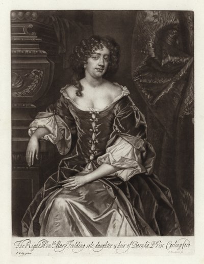 Portrait of Mary Feilding  by Peter Lely